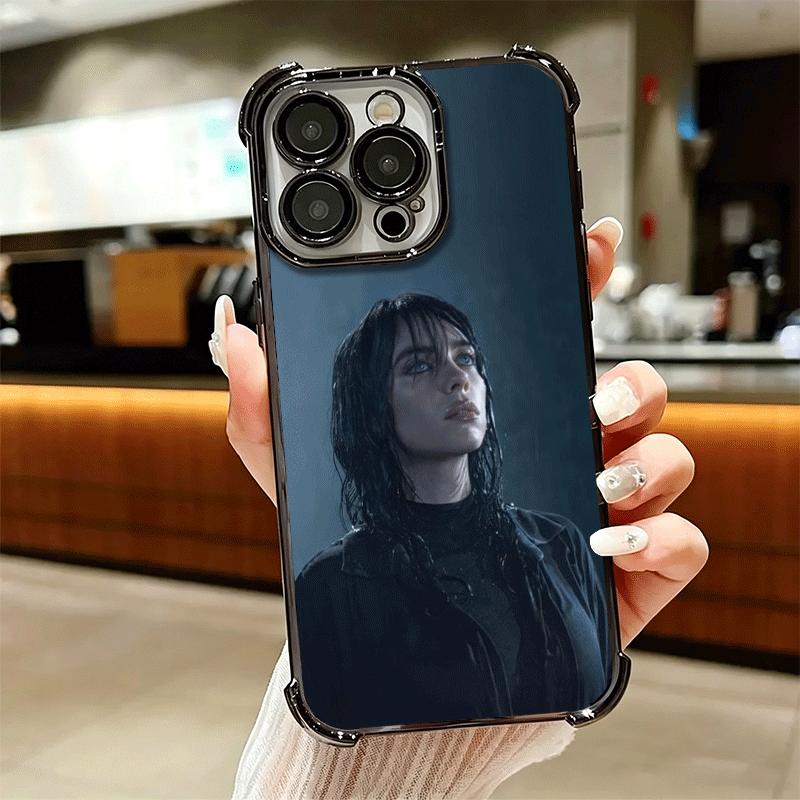 Hit Me Hard and Soft B-BillieS Soft Phone Case For iPhone 15 16 17 Air 14 Pro Max 16E Plus 13 12 Mini Plating Anti-Fall Fundas