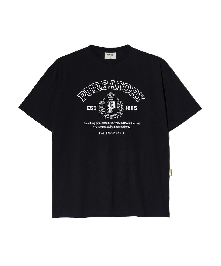 PEACE MAKER Furgatory Crown Short Sleeve T-Shirt (Black)