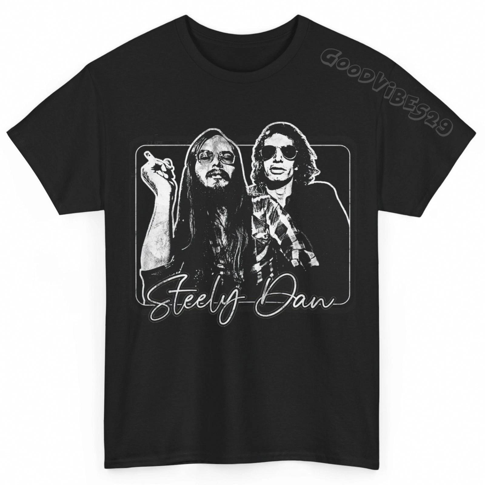 Steely Dan Vintage 70s Rock Music Band Gift S-5XL Retro T-Shirt Men Women Unisex L