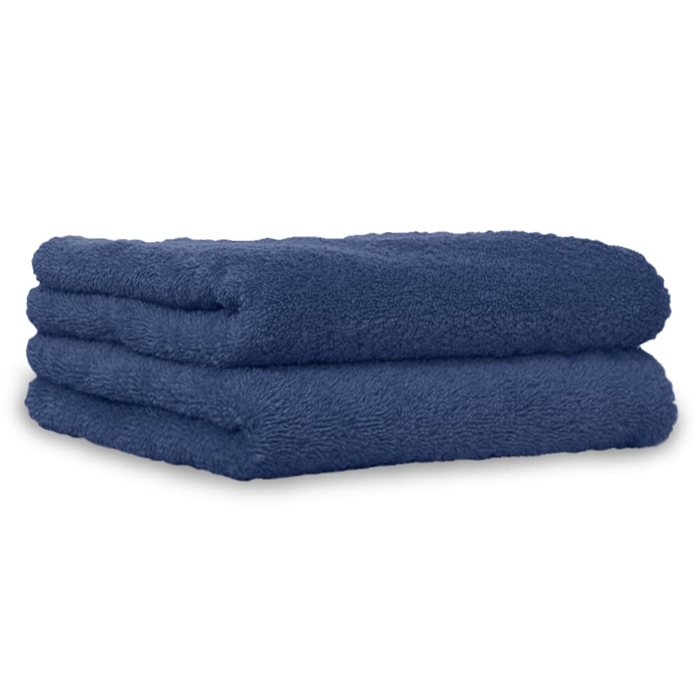 Japanese Iris Plaza Bath Towel Large 60 x 130 cm Smoke Navy Senshu Towel High absorbency Quick drying Soft and fluffy with every wash Absorbency Soft