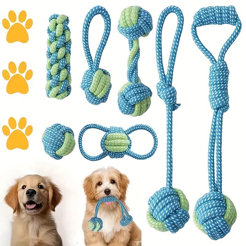 durable training interactive dog rope toy, suitable for all sizes of dogs, grinding rope for cleaning teeth