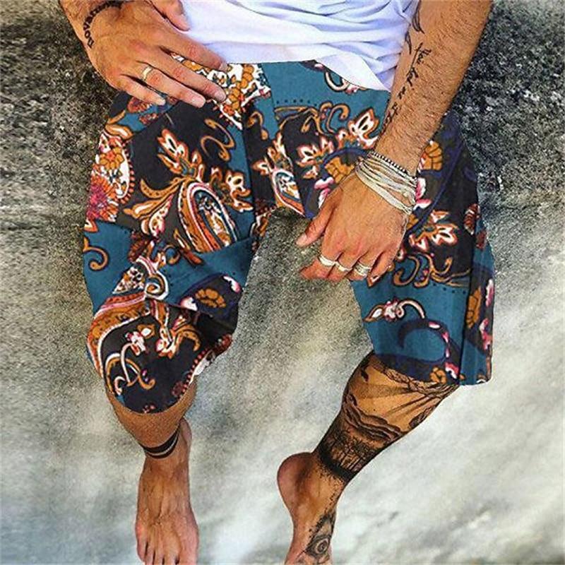 Men's Swim Trunks Swim Shorts Board Shorts Summer Shorts Beach Shorts Drawstring Elastic Waist 3D Print Graphic Quick