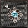 Asthenic Multi Gemstone Pendant, 925 Sterling Silver Jewelry, Handmade Pendant CP-10