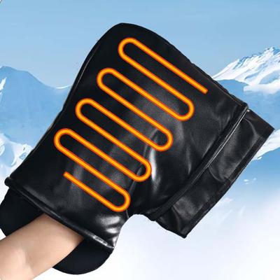 Motorcycle Heated Handlebar Muffs USB Charging Motorbike Heated Handle Grip Gloves Reflective for Bicycle MTB Motorcycle Scooter