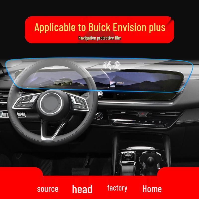 25er-Pack Buick LaCrosse/Envision+ Gehärtete Navigations- und Konsolen-Bildschirmschutzfolien
