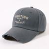 Ladies autumn and winter fashion letter embroidered cap shopping trip student couple sunshade baseball cap