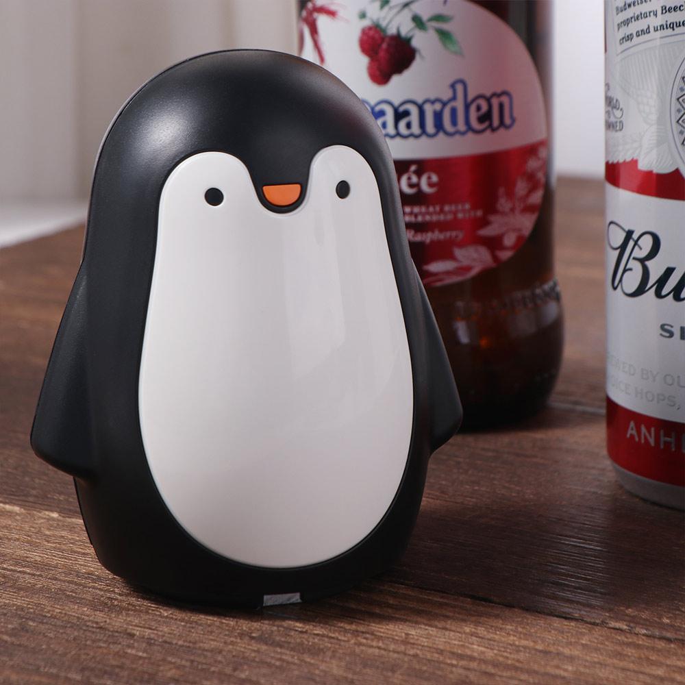 Labor-saving Penguin Bottle Opener Automatic Soda Cap Opener Magnetic Beer Bottle Opener  Party