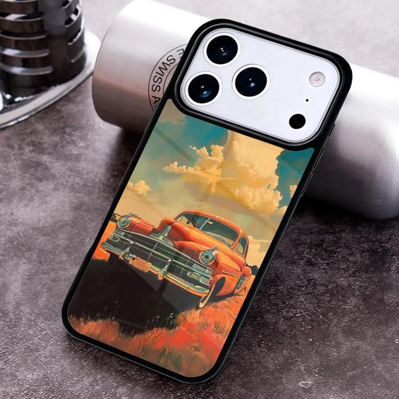 RETRO CLASSIC CARS Phone Case for iPhone 17 16 15 Pro Max Air 14 13 12 11 Plus Shockproof Capa Cover