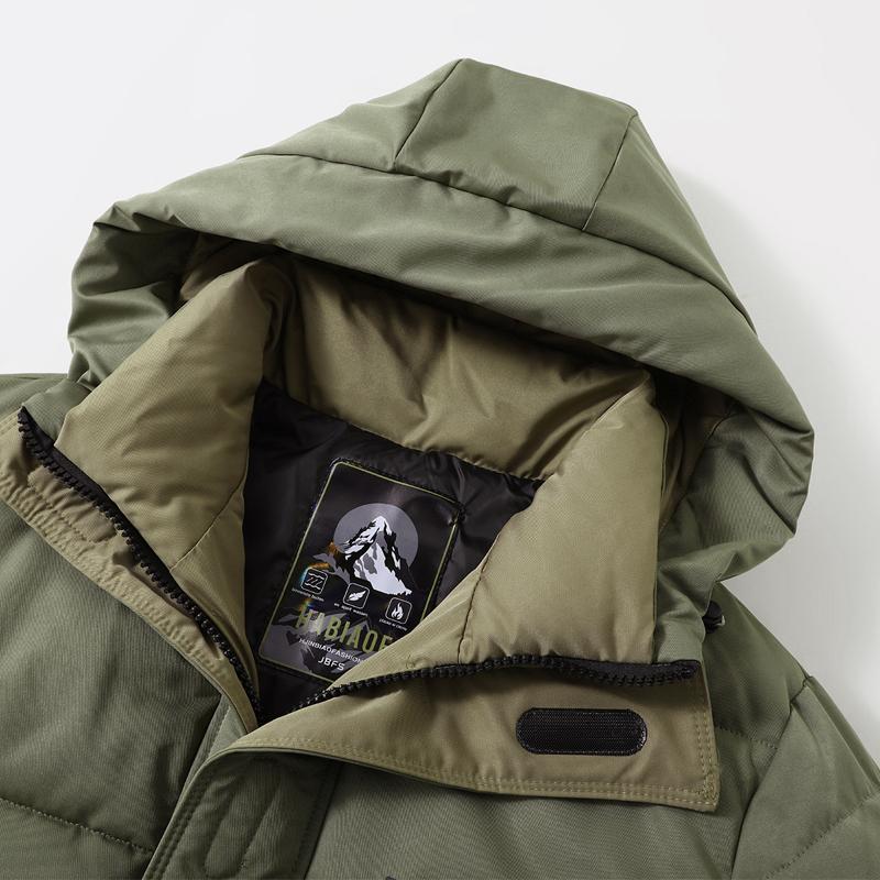 Plus Size 5XL-11XL Fashion Winter Men's Jackets Hooded Casual Loose Thick Warm Oversize Outerwears Men Coat