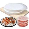 Circle Shape Baking Paper Disposable Oil Proof Paper Multifunction Liner BBQ Paper Liner  Household