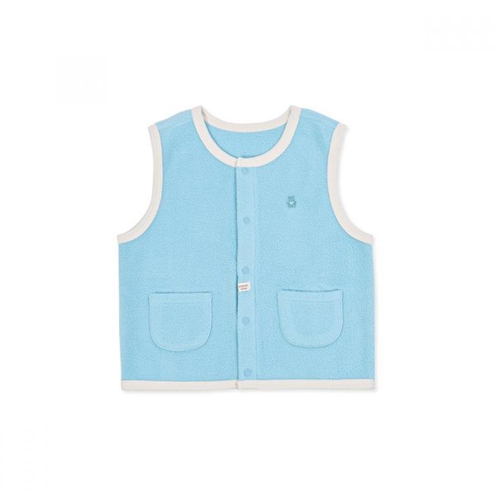 Organicmom Mint Cozy Fleece Vest Mkzlve07 110