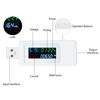 4 to 30V USB Tester, Fast Charging Multimeter LCD Voltage Meter Tool for   Cable Battery, Accurate Range, High , Automatically Save Data, Easy t