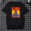 Khaby Lame Video Web Celebrity TShirt Life Is Simple Tee Funny Cartoon Graphic Tops Hipster Streetwear Ropa Hombre Camisetas