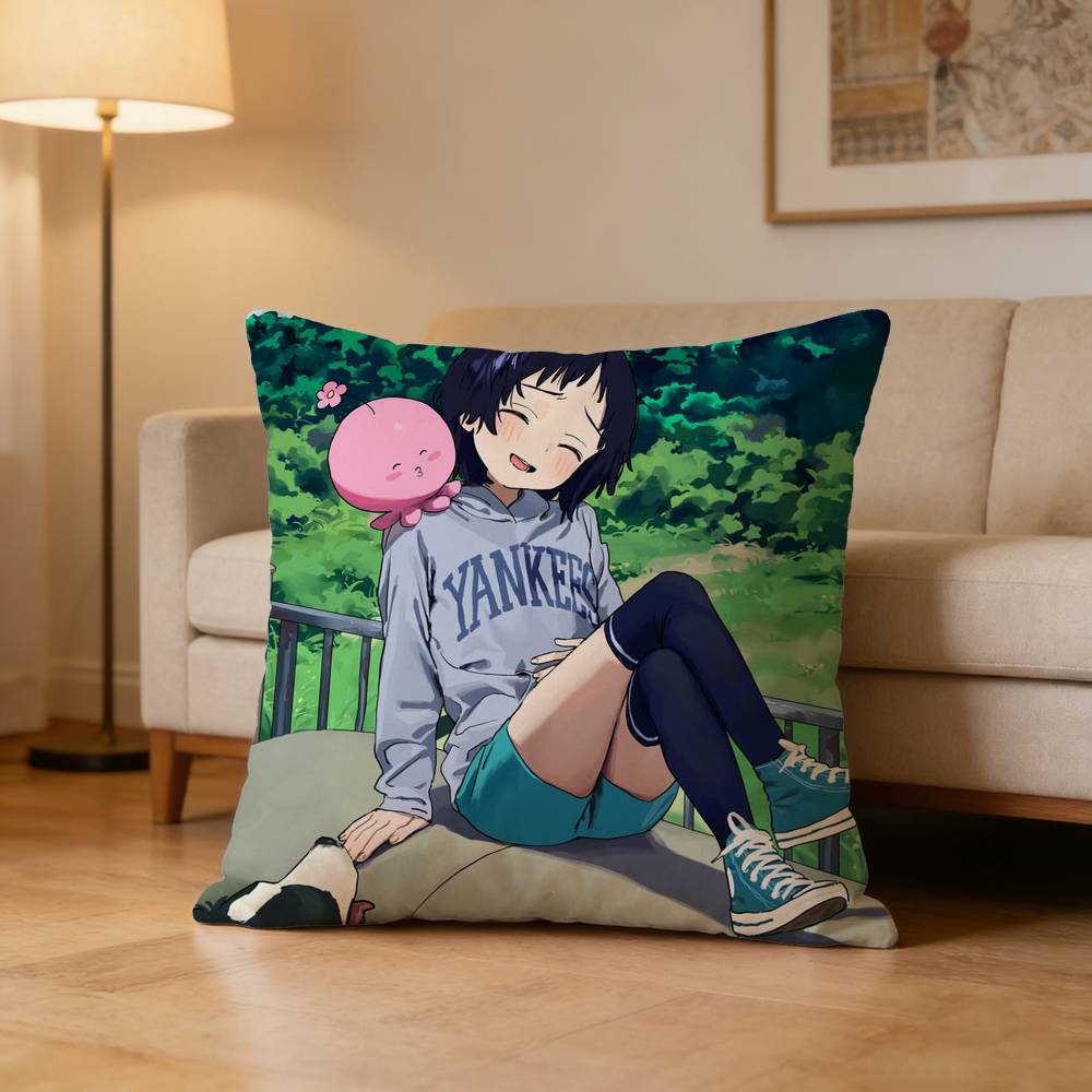 Anime Takopis Original Sin Pillow Case Pattern Printed Pillowcase For Living Room Sofa Cushion Cover