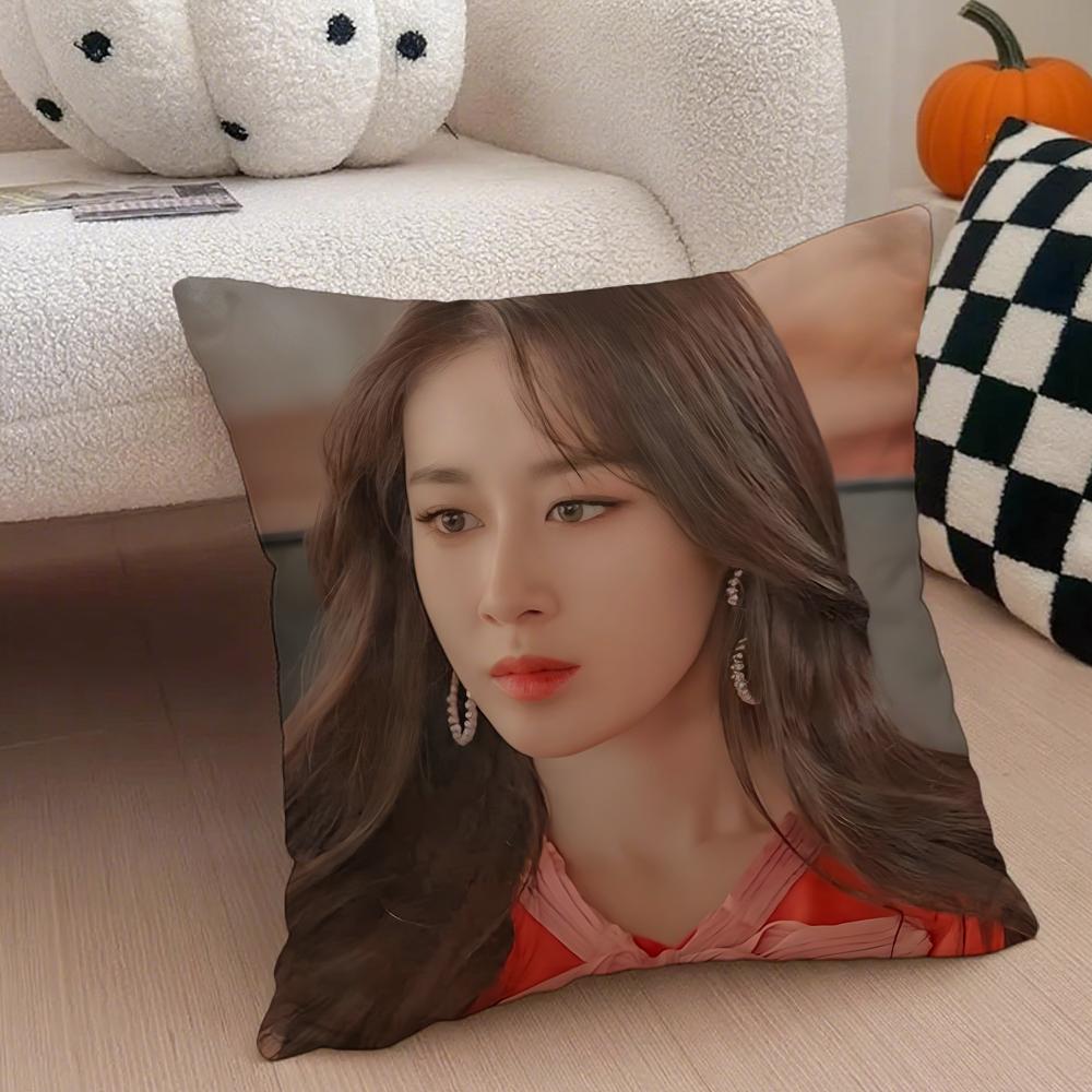 singer sexy PPark Jiyeon Cushion Cover Throw Pillow Cover Hidden Button Durable Polyester Chair Cushion