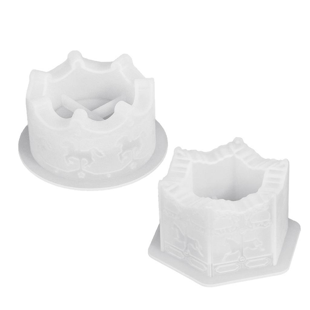 Durable Silicone Scented Candle Ornament Mold For Making Creative Candle Cups And Functional Storage Containers