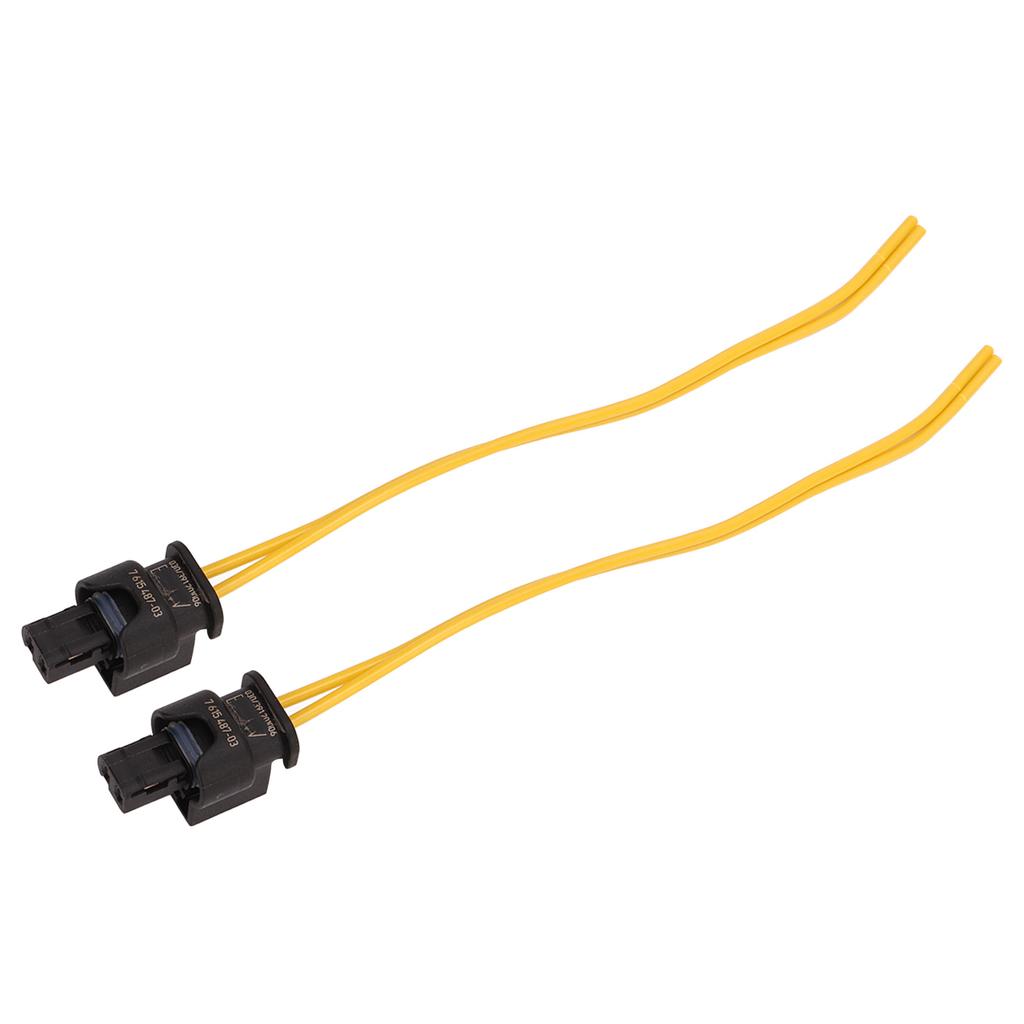 2 Pieces Connector Wiring Pigtail Replacement For Mercedes‑Benz Cls550 W218 LED Daytime Running Lights 2012‑2014