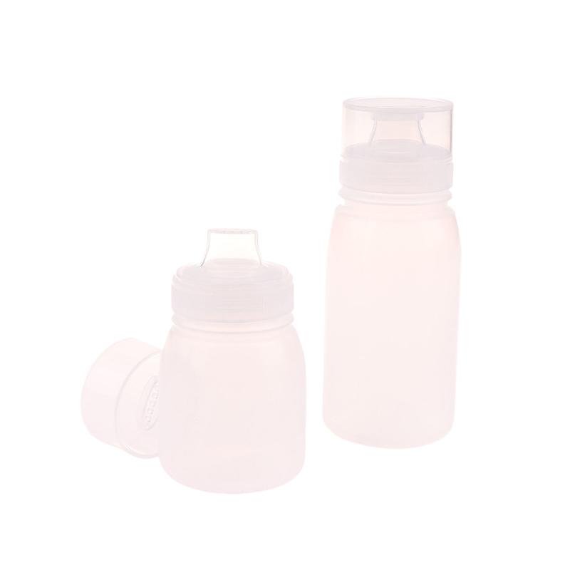 Squeeze Sauce Bottle Durable Leak Proof Refillable Plastic Condiment Container For Salad Ketchup Honey Jam Squeeze Sauce Bottle