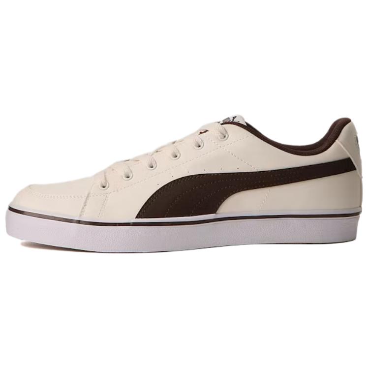 

New PUMA Low Top Skateboard Shoes Unisex Beige Umber 389907-04 37.5