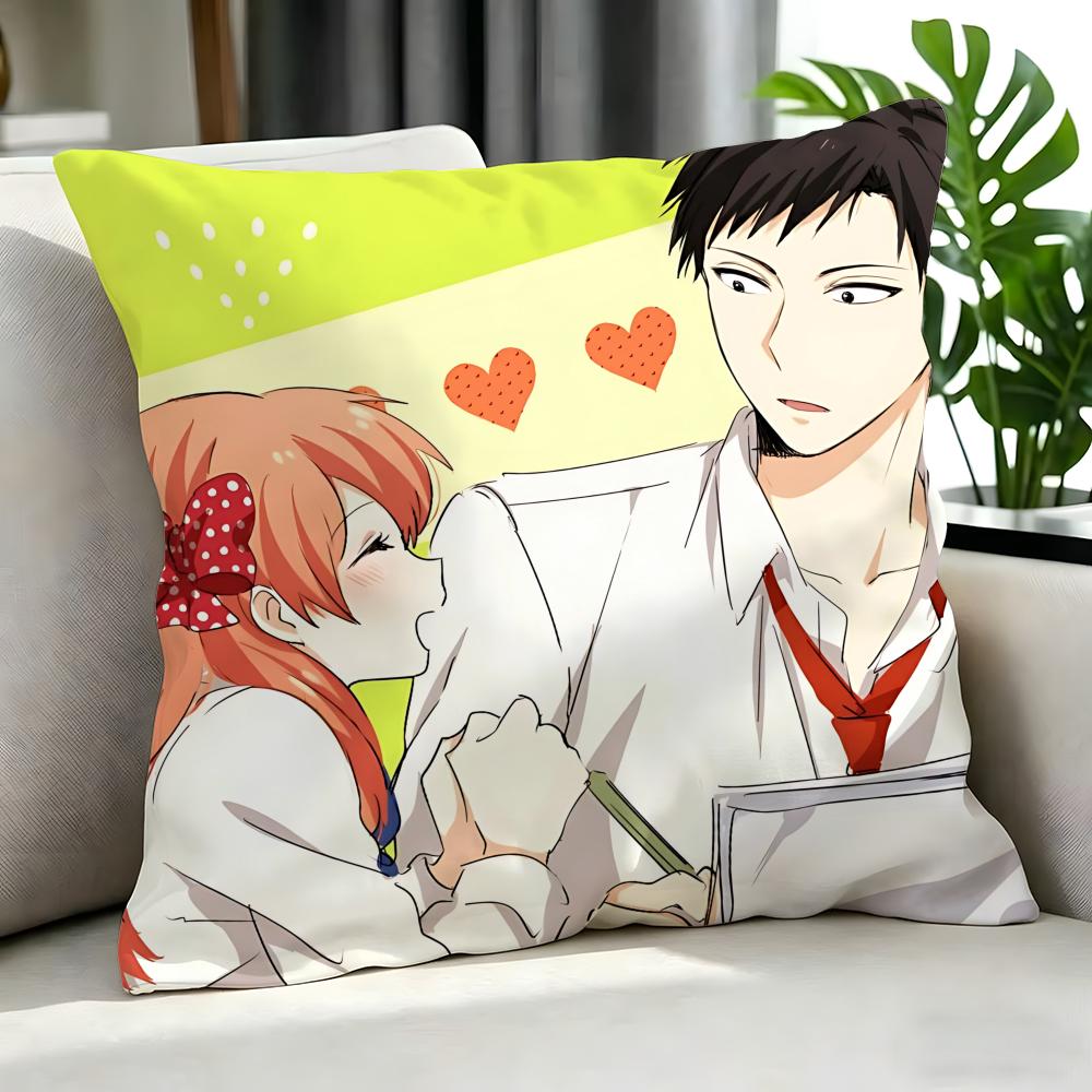 anime Monthly Girls Nozakikun Cushion Cover Cushion Cover Set Pcs x x x Pillowcase Decorative Sofa Home Decor