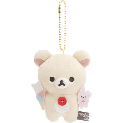 San-X Rilakkuma Hanging Plush Toy Korilakkuma MO67301