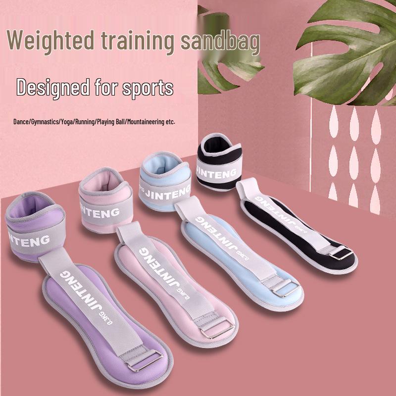 Universal Weighted Sandbags for Ankles and Wrists - Ideal for Dance, Running, Aerobics, Men & Women