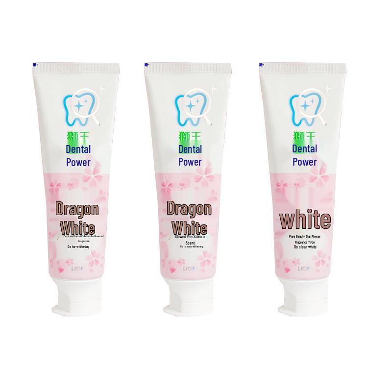 Lion Zest Floral White Toothpaste