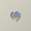 10Pcs Ins Fresh Heart Transparent Button Cardigan Sweater Coat DIY Craft Buttons Women Clothing Sewing Accessories