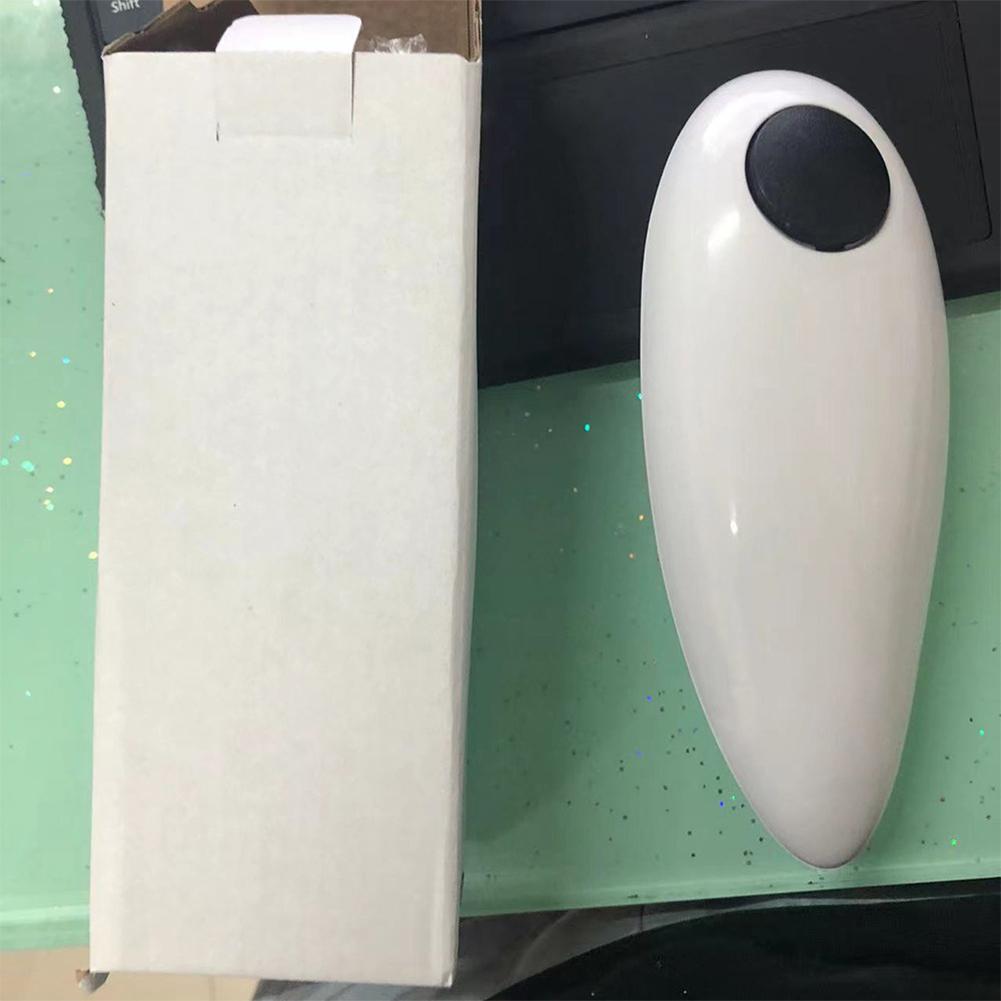 Electric Can Opener Portable Automatic Jar Opening Kitchen Tool Gadget Battery Powered One Touch No Sharp Edge Can Opener