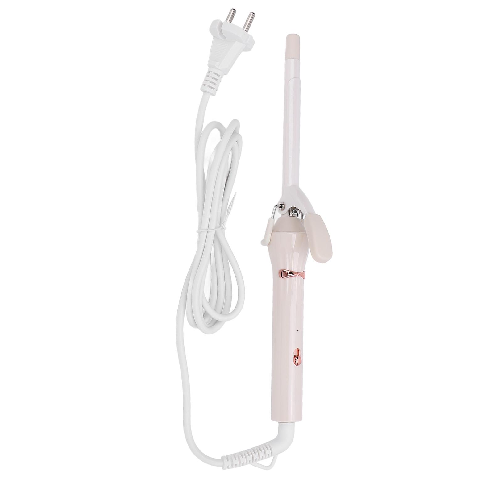 

13 мм щипцы для завивки волос с длительным сроком службы, быстрый нагрев, портативная плойка для завивки волос для дома и путешествий EU Plug