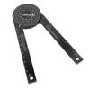 Winkelmesser horizontal 360 Grad Schneidemarkierer Aluminiumlegierung Winkelfinder Messwerkzeug für
