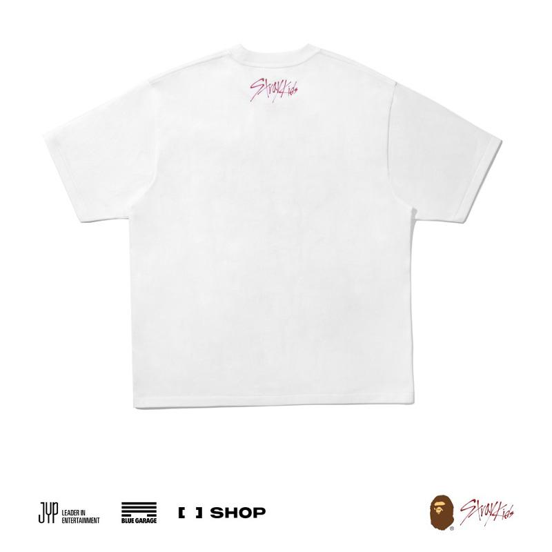 [PRE ORDER] STRAY KIDS × BAPE – BbokAri COLLEGE TEE (Felix Ver.)
