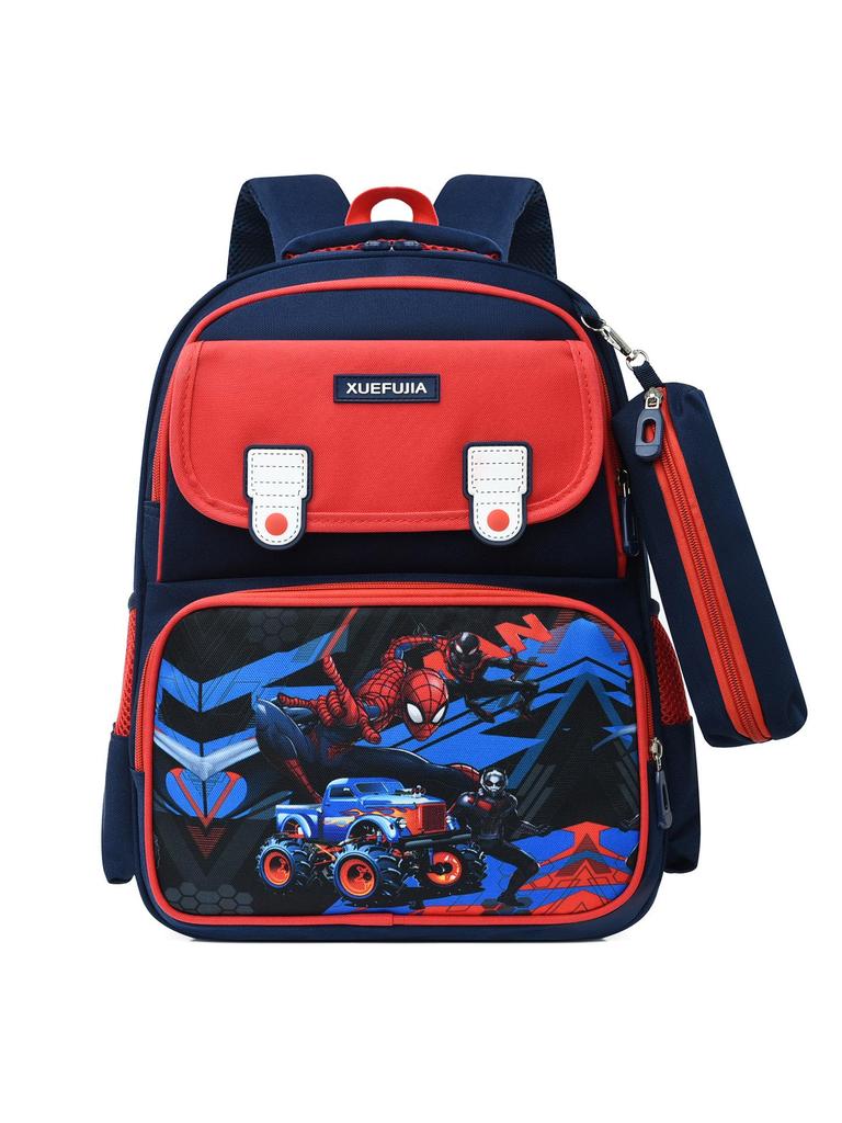 Grenzüberschreitender niedlicher Cartoon-Rückenprotektor-Rucksack für Kindergarten und Grundschule