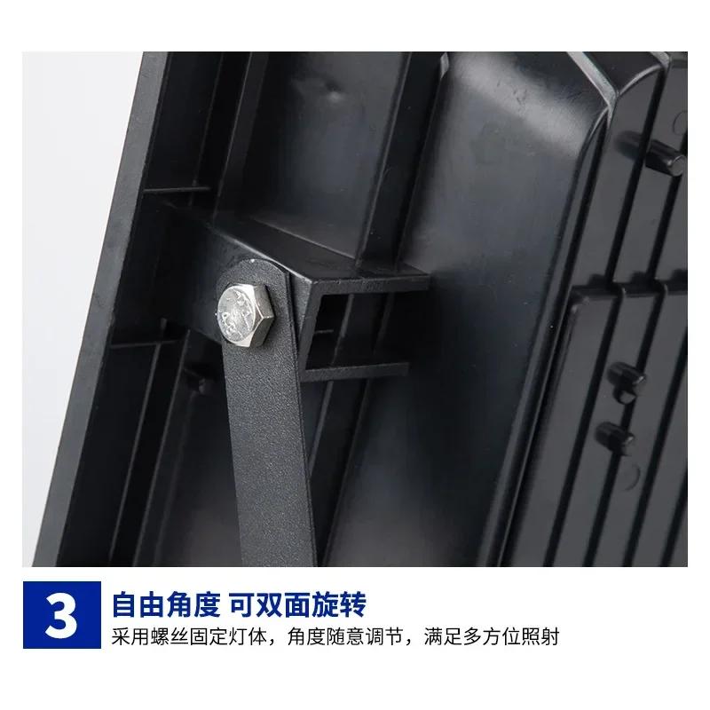 50-500W Solar Powered Spotlight Remote Control Solar Flood Lights Outdoor Waterproof IP67 Villa Street Lighting Adjustable Angle