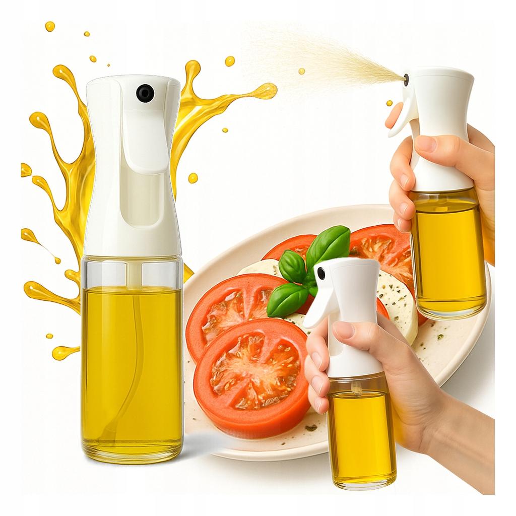Olive Oil Sprayer 200 ml Glass Spray Dispenser