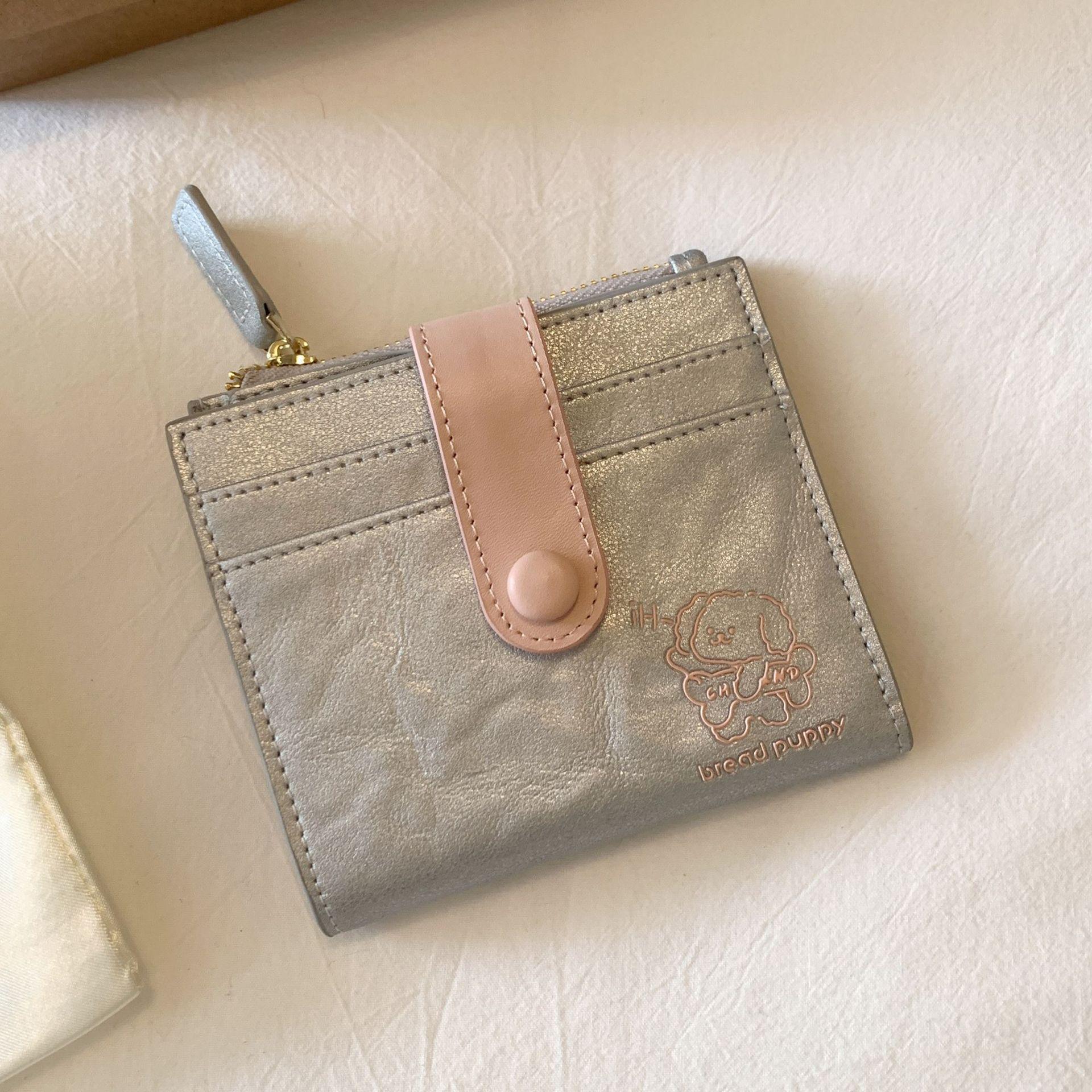 

2025 Multifunctional Ladies Card Holder with ID and Coin Storage - Large Capacity, Simple Design