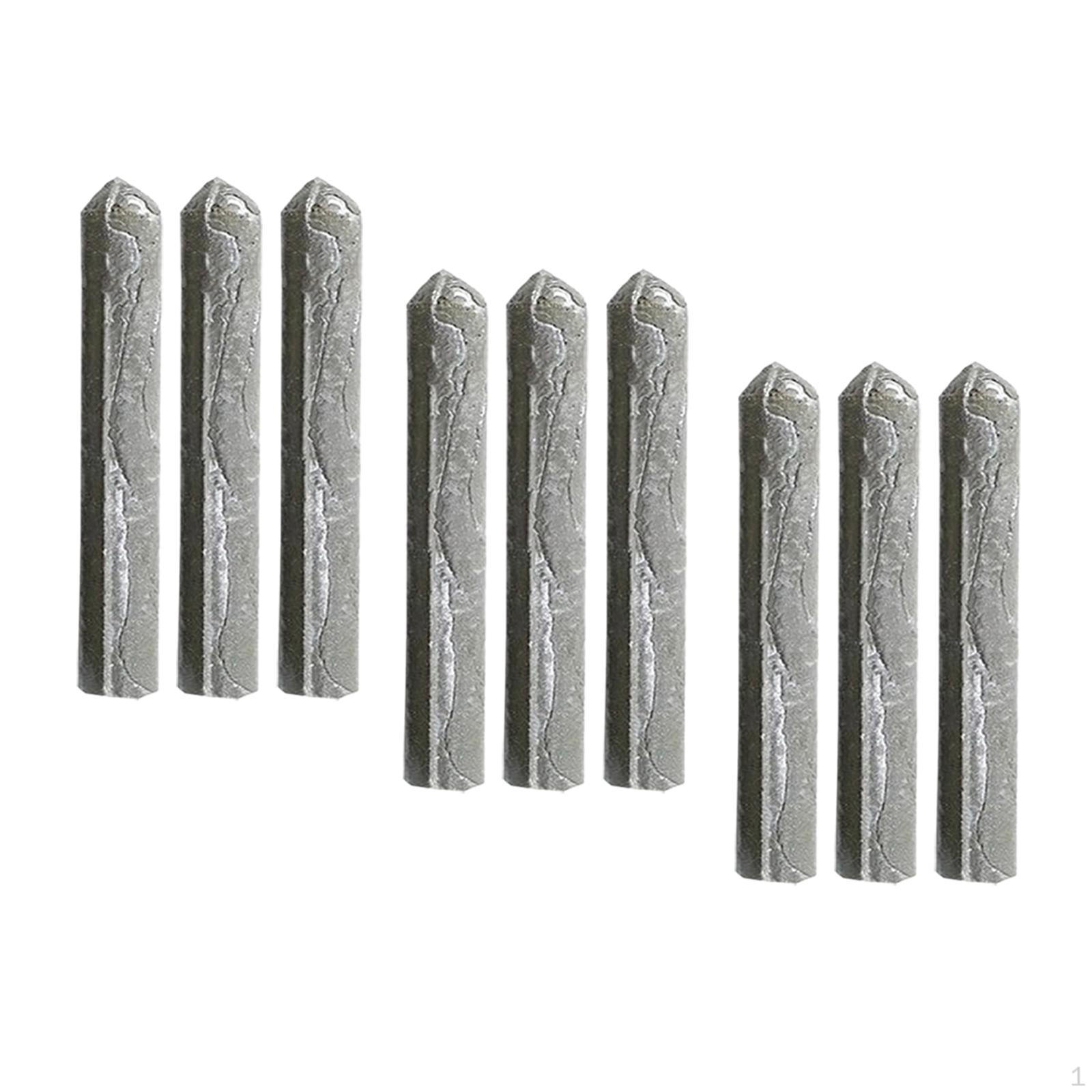 Pręty do lutowania twardego, Pręty do spawania aluminium z rdzeniem proszkowym, Pasek do stali nierdzewnej 9 pieces