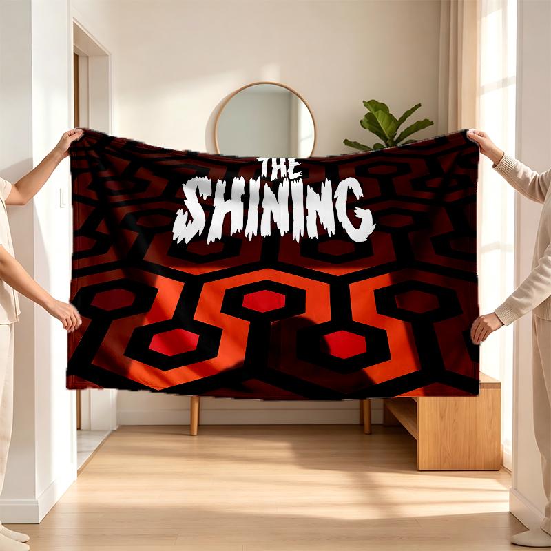 The Shining (5) Flannel Blanket a Soft Accent for the Bedroom and Living Room and a Cozy Home Gift