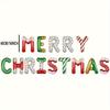 14pcs/set Merry Christmas Balloon Banner Set Aluminum Foil Balloon Christmas Party Decorations Festive Indoor Outdoor Decoration