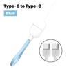 PD 20W/60W Cable Portable Keychain Short USB C To Type C Fast Charging Wire For Samsung Xiaomi iPhone 17 16 15 14 13 Support Data Transfer