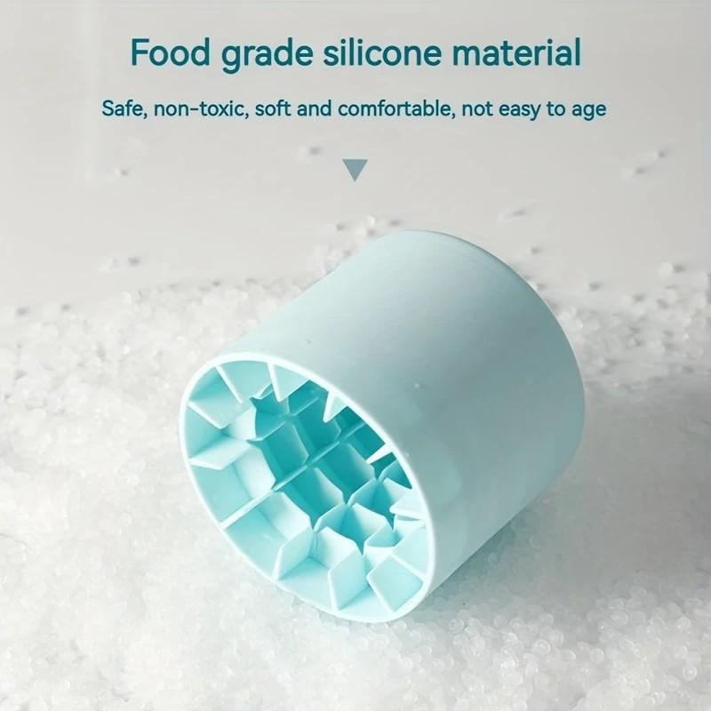 Silicone Ice Cube Mold Round Ice Bucket Cup Mould Refrigerator Freeze Ice Maker Creative Design Ice Cube Mold for Party Barware