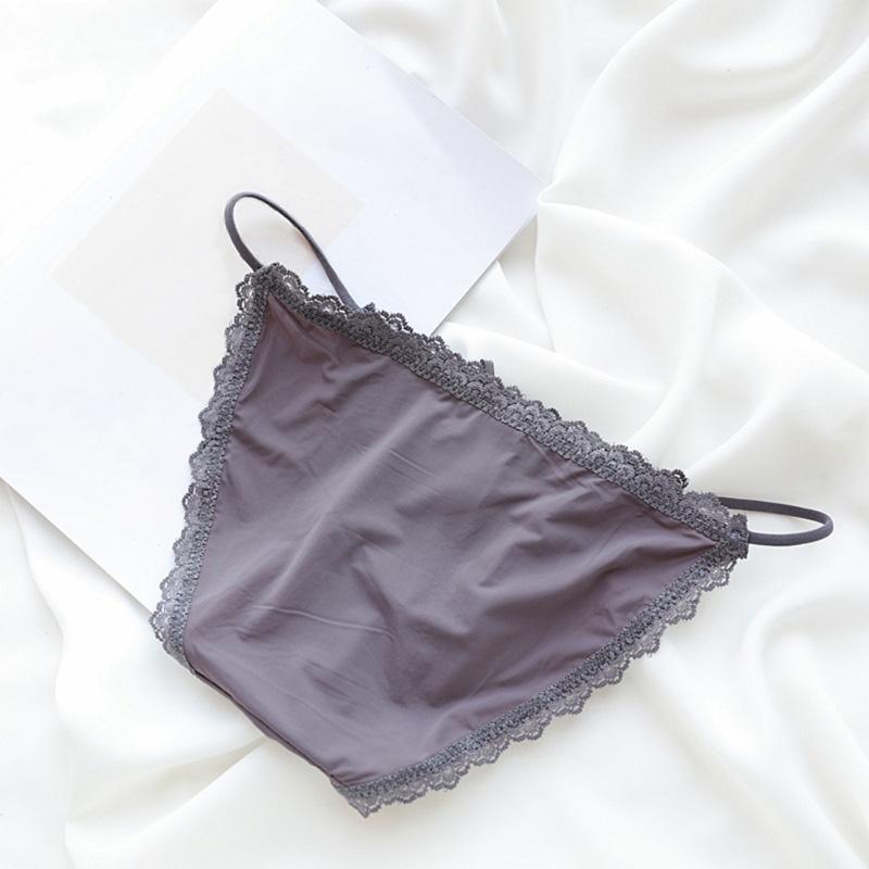 Dámské kalhotky krajkové slipy prodyšné bezešvé spodní prádlo