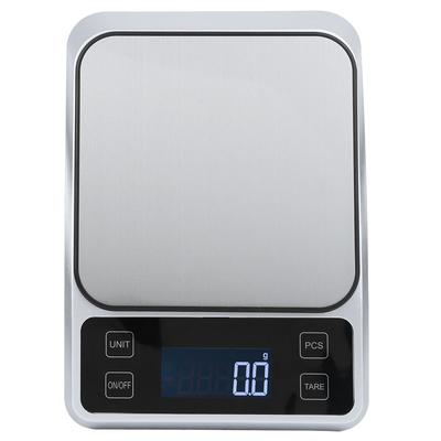 5kg/0.1g Çok Fonksiyonlu Paslanmaz Çelik Dijital Mutfak Tartısı Elektronik Yemek Ağırlık Tartısı için