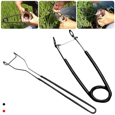 2Pcs/set Fish Mouth Opener +Jaw Spreader Carp Trout Bass Lock Hook Remove Tackle Tool Kits Fishing Accessories
