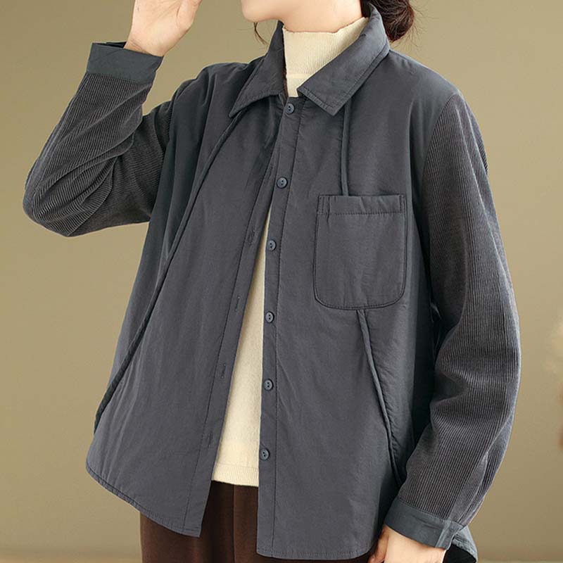 Coat for Women Thickened Autumn Winter Windbreaker Oversize Waterproof Casual Jacket