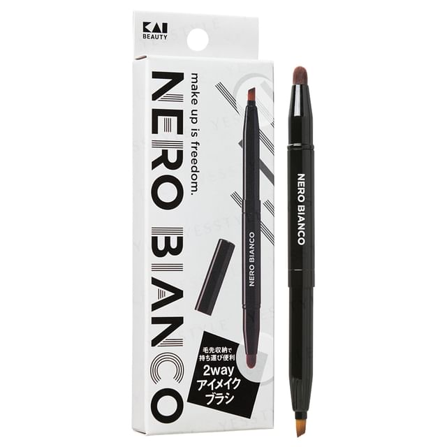 KAI - NERO BIANCO 2 Way Eye Makeup Brush