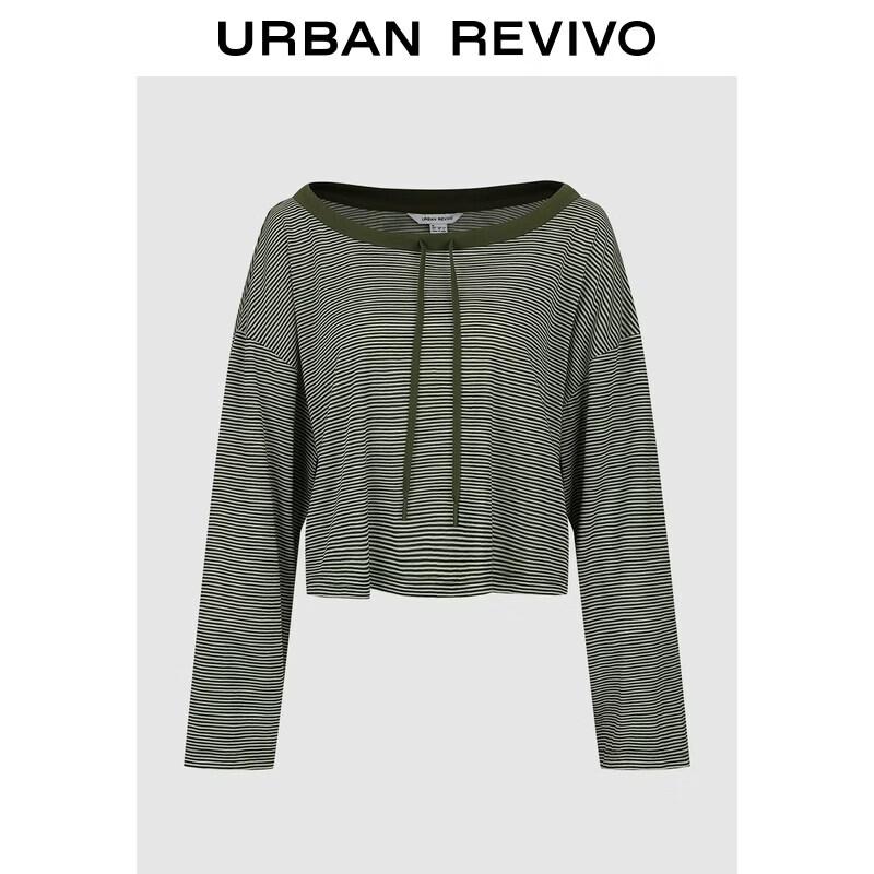 

UR Women s Color-block Stripe Long Sleeve T-shirt XS