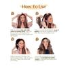 4pcs No-Heat Hair Curlers, Can Be Worn To Sleep Without Heating, Super Soft Ribbon Wrapped For Long Hair, Includes Hair Ties And Clips