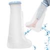 65cm Adult Foot Leg Cast Covers Waterproof Elastic Shower Cast Protector for Foot Leg Wounds