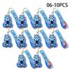 1/10PCS KPOP Demon Hunters Keychain Tiger Character PVC Model Keychain Adorable Harajuku Style Key Ring for Friends Fans Halloween